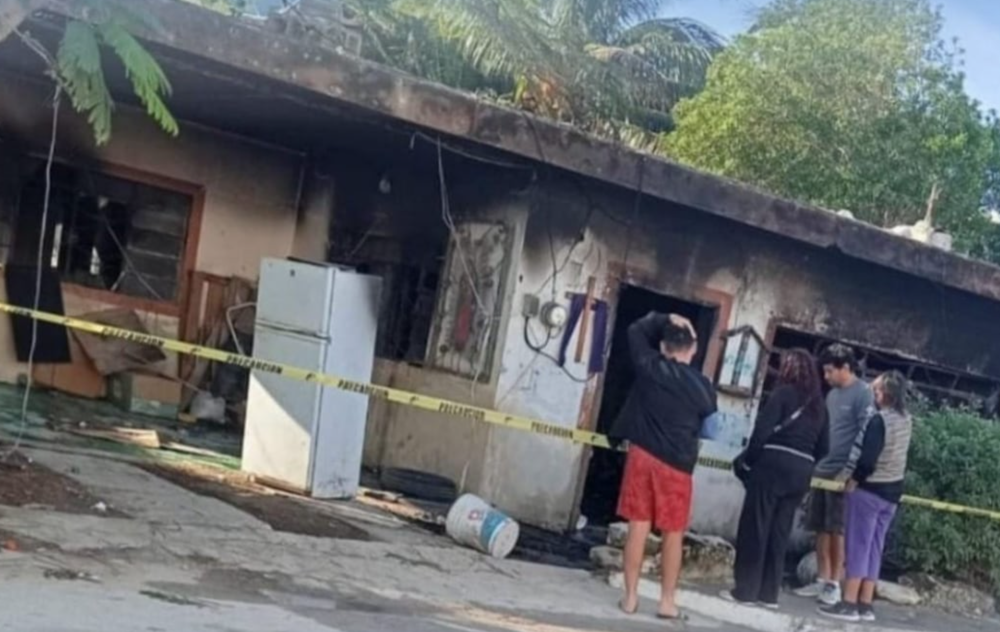 Incendio en Yucatán deja un persona muerta y dos intoxicados